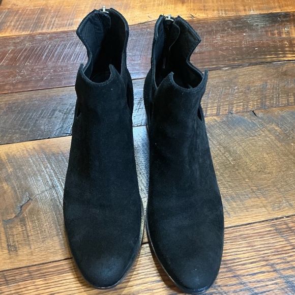 ABLE Gamboa Black Suede Leather Ankle Boots | Women’s Size 10 | Made in Peru - Picture 2 of 10